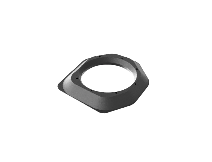 Traxter HD10/11 Front Speaker Mounts – 5.25” Coaxial
