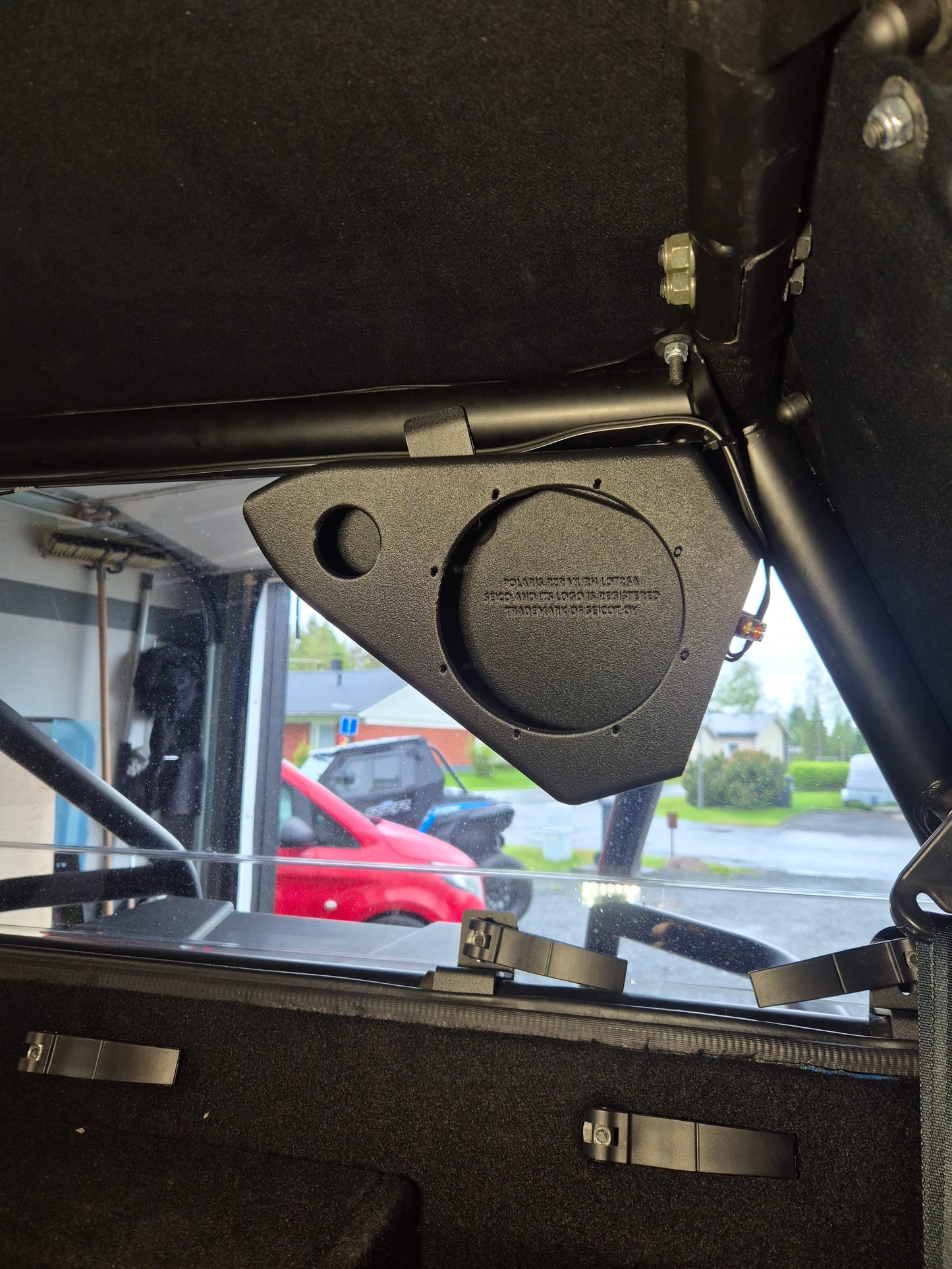 RZR Rear Speaker Enclosures - 6.5”