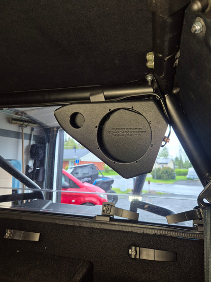 RZR Rear Speaker Enclosures - 6.5”
