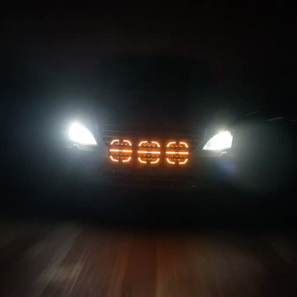 Monsterlux Core 9 LED Auxiliary Light with Black Housing