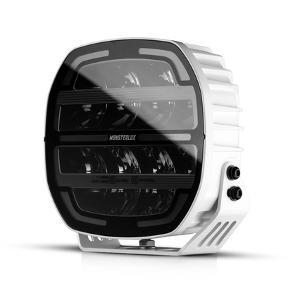 Monsterlux Core 7 LED auxiliary light with black housing
