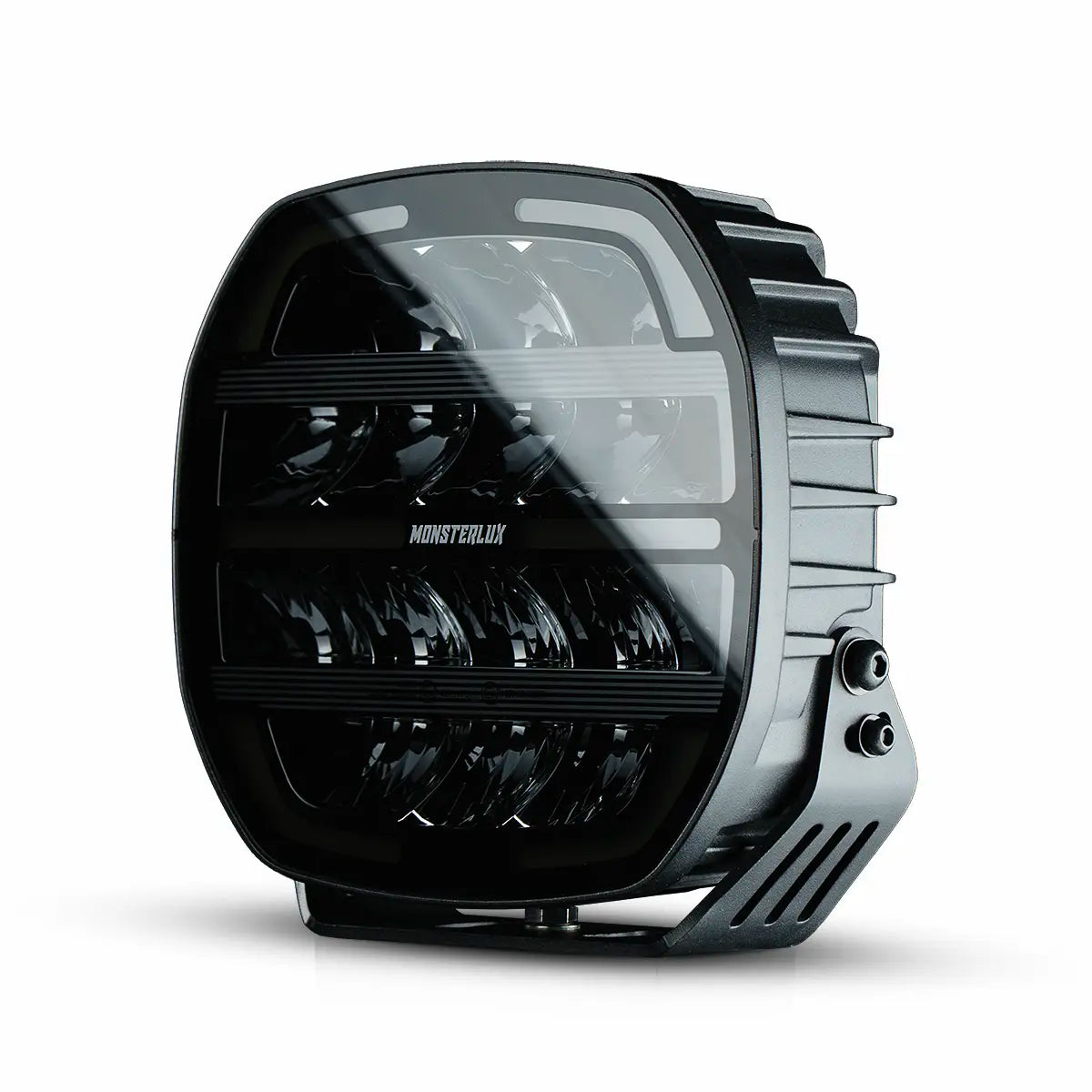 Monsterlux Core 9 LED Auxiliary Light with Black Housing