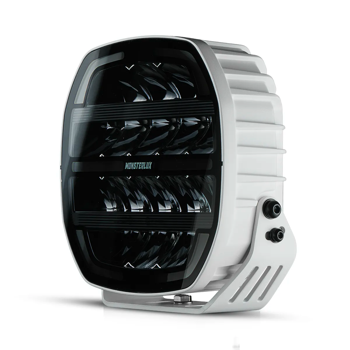 Monsterlux Core 9 LED Auxiliary Light with White Housing