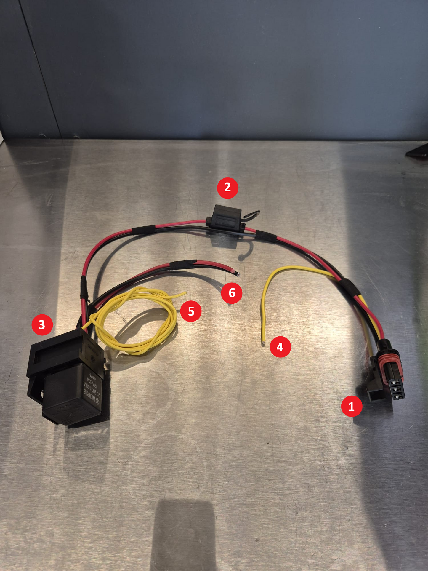 Polaris Auxiliary Light Wiring Harness